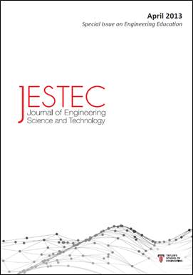 Journal of Engineering Science and Technology (JESTEC)